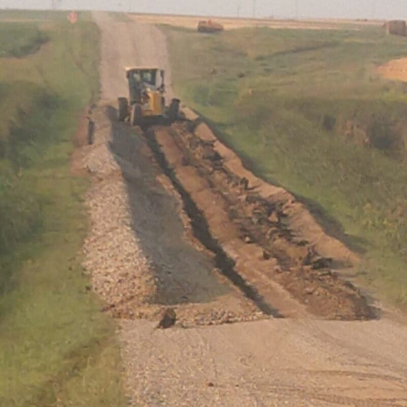 Digging Out Road